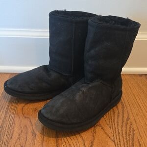 UGG Black Suede Boots